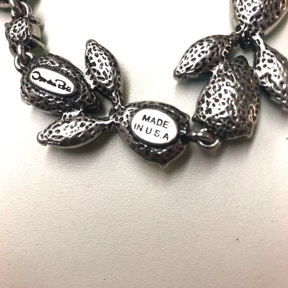 COPY - Oscar de la Renta runway statement crystal necklace - Picture 9 of 9